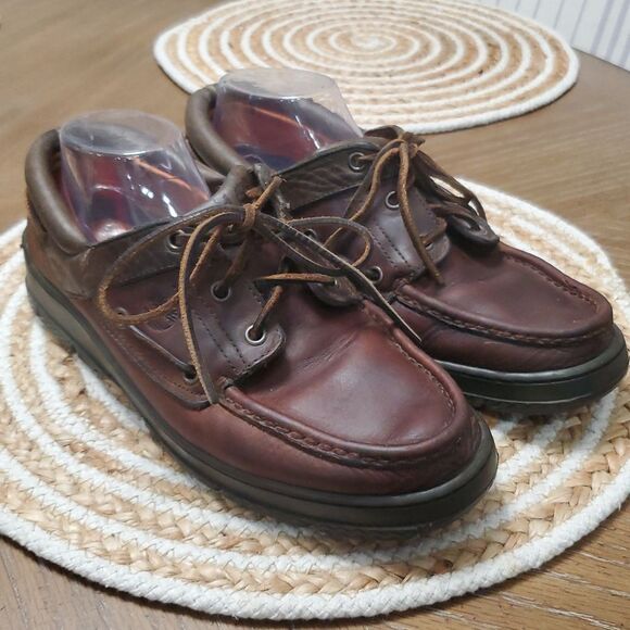 Timberland Men's Leather Lug Loafers , Size 8.5W - Picture 1 of 9